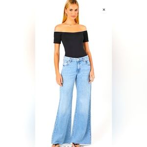 Off The Shoulder Bodysuit - Reversible